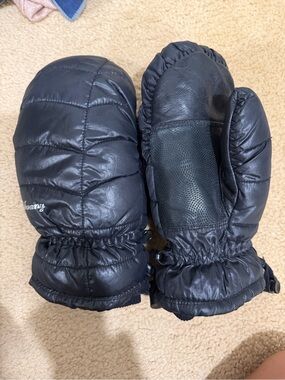 Swany Black Ski Winter Mittens